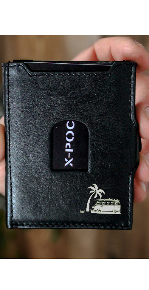 X-POC Kreditkartenetui "Van + Palme"