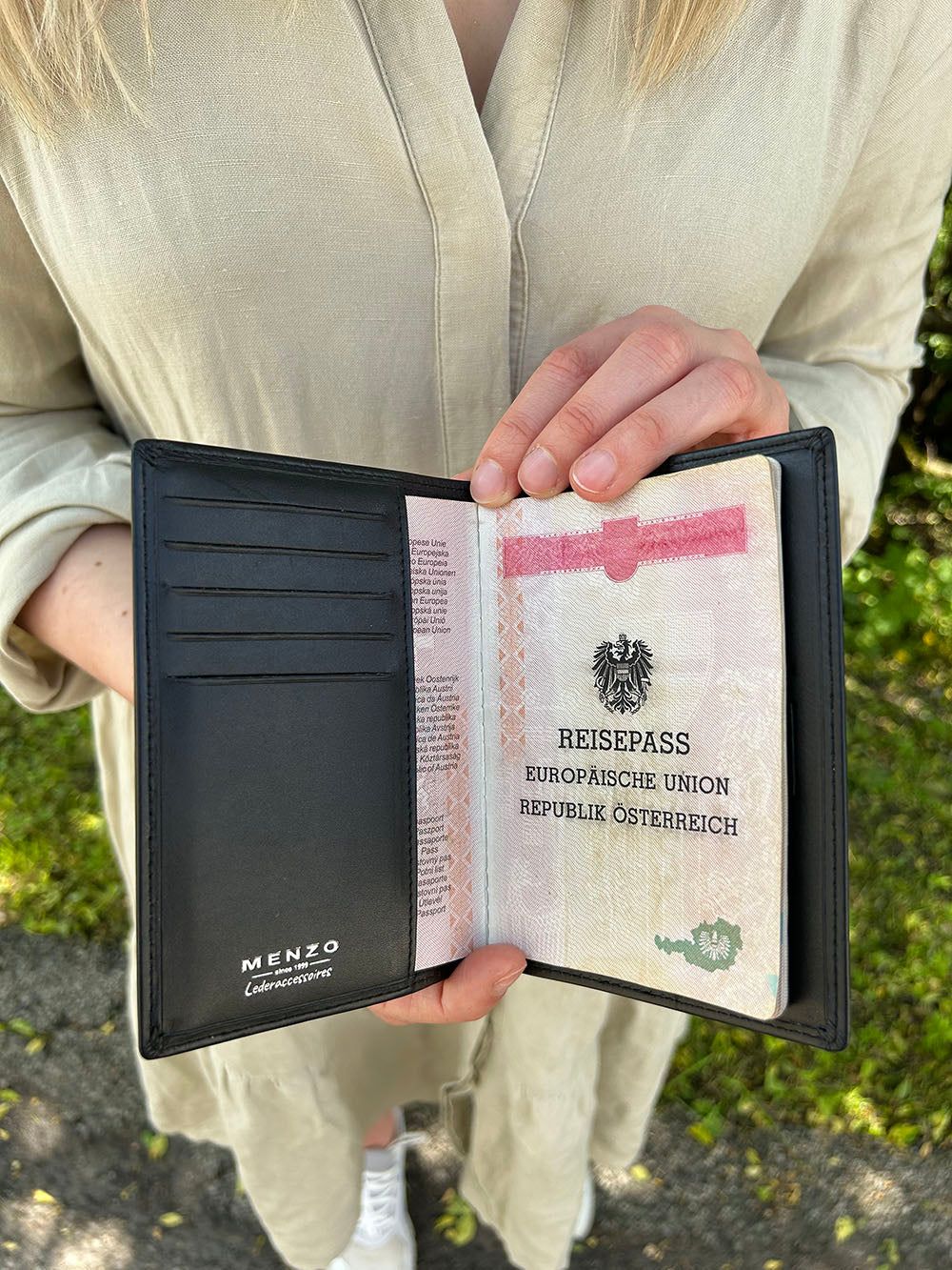 Reisepasshülle "Hund - Herz"